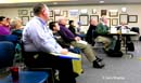 Pete lecturing